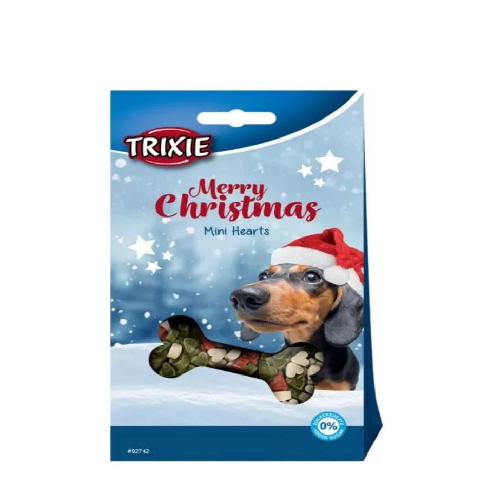 TRIXIE Christmas Mini Hearts 140g