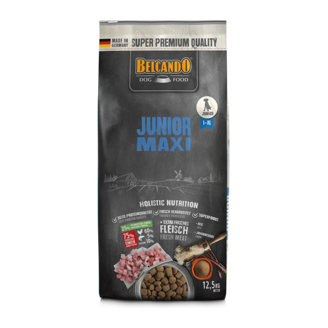 Belcando Junior Maxi Dry Food with Meat for Large to XL Breed Dogs 4 kg