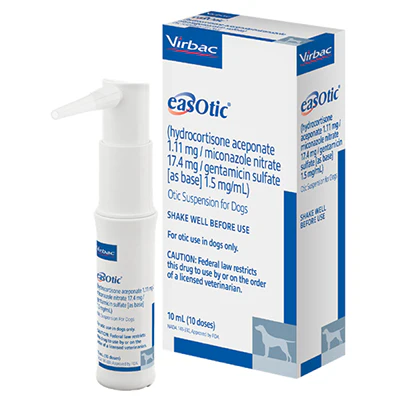 Virbac Easotic Anti-Inflammation Ear Drops for Dogs 10 ml