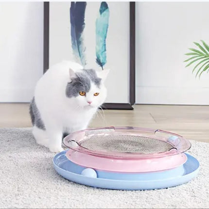 لعبة خدش وألعاب تفاعلية 3 في 1 من نعومي للقطط