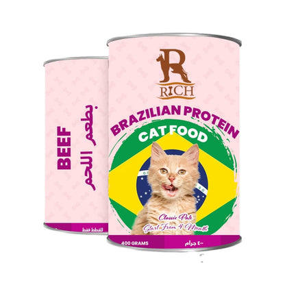 Rich wet Food for dog with Beef 400G