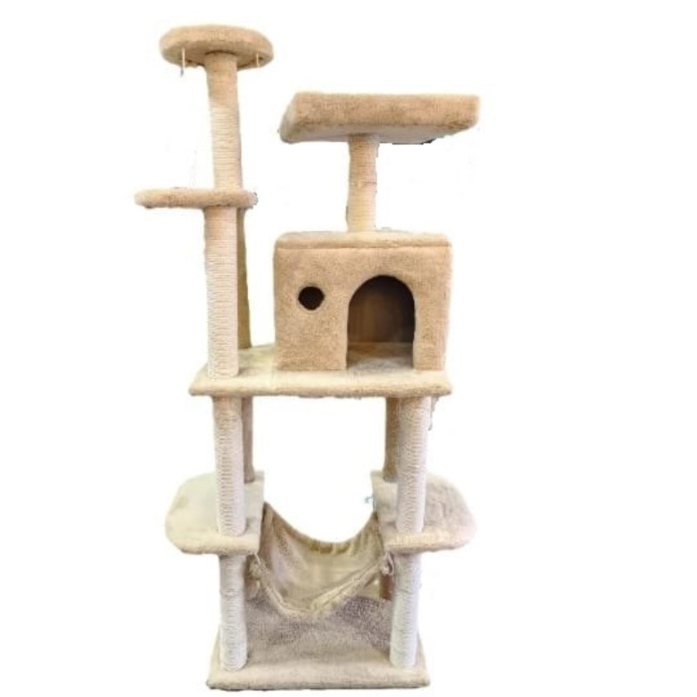 Cat Tree Platform With Indoor Scratches And Posts Large