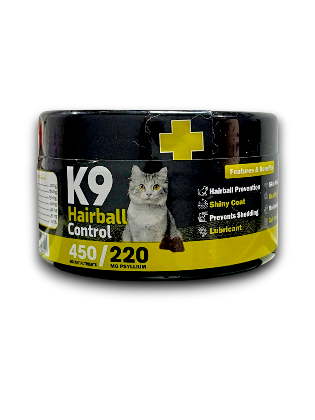 K9 Supplement For Cats Hairball Control 60 Pcs