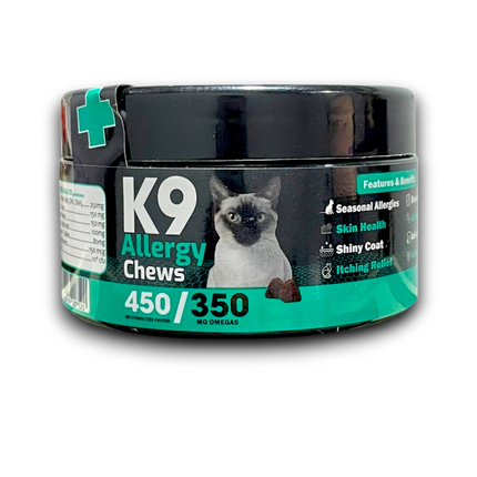 K9 Supplement For Cats Allergy Chews 60 Pcs buy One Get One Free