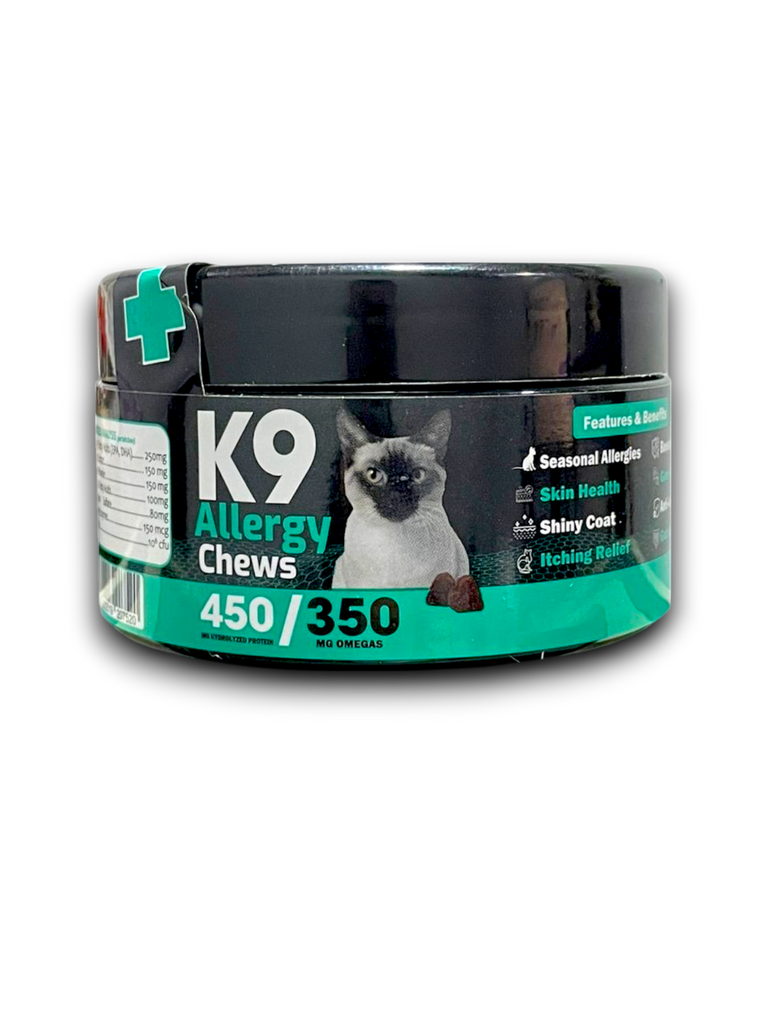 K9 Supplement For Cats Allergy Chews 60 Pcs