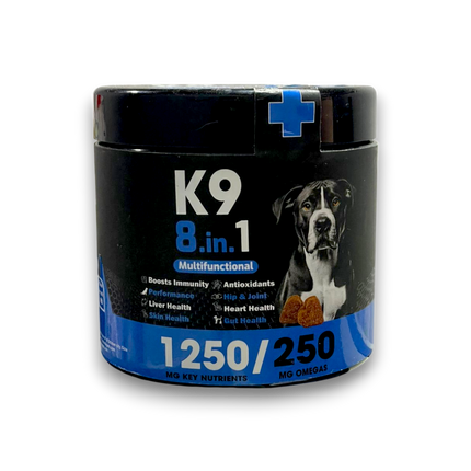 K9 Supplement 8in1 multifunctional For Dogs 90 Pcs buy One Get One Free