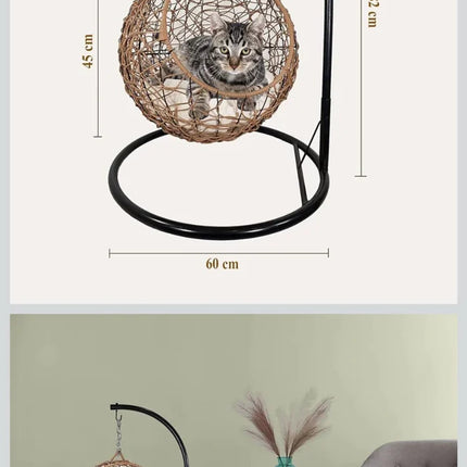 Pet Standing Basket Bed