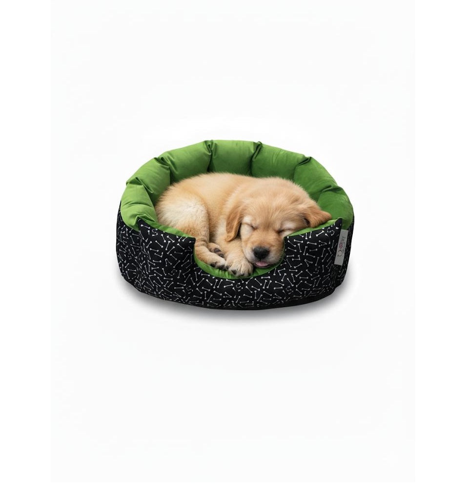 Dog moda bones Bed  double face 65 nin 56 cm