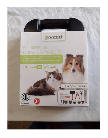 Zoofari Pet Grooming Set 13 Pcs