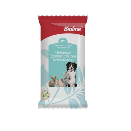 Bioline Pet Universal Cosmetic Wipes 10 wipes