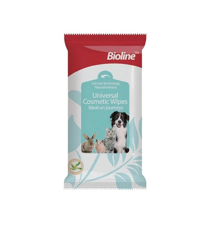Bioline Pet Universal Cosmetic Wipes 10 wipes