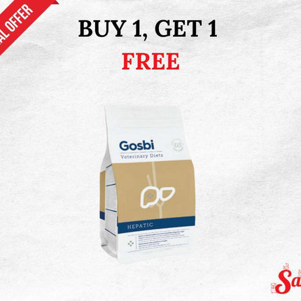 Gosbi Hepatic Dry Food for Dog 2 kg BUY 1 GET 1  FREE
