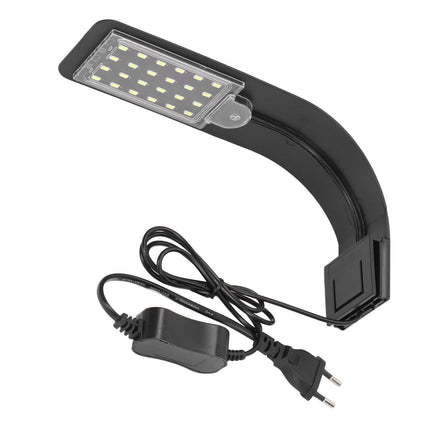 A-Pet Fish A-Pet M-280 Fish Tank LED Light 12W High Lumen Bio Spectrum Clip Lamp for 30 to 40cm Aquariums