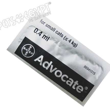 Advocate Cat Advocate Spot On Solution for Small Cats Up to 4kg 0.4 ml
