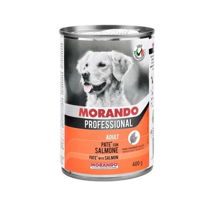 Morando Pate with Salmon for Adult Dogs 400 gr