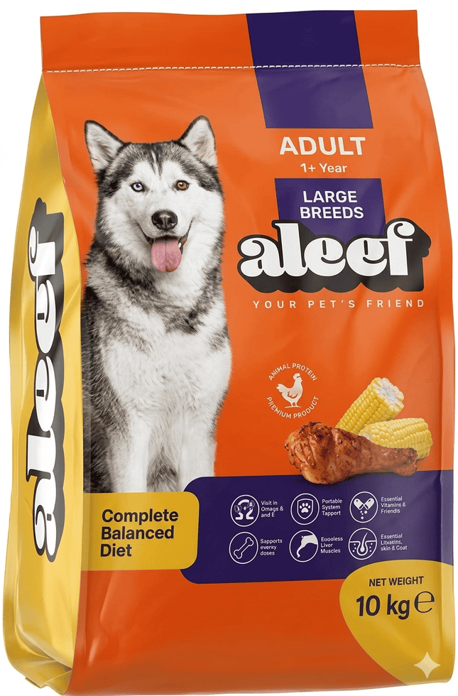 Aleef Dog Aleef Dry Dog Food for Adult Large Breeds 10 kg