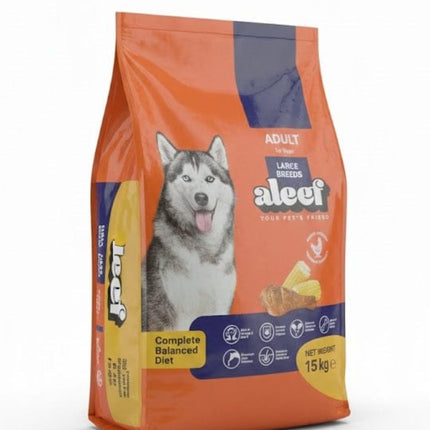Aleef Dog Aleef Dry Food for Adult Dogs with with Chicken 15 kg