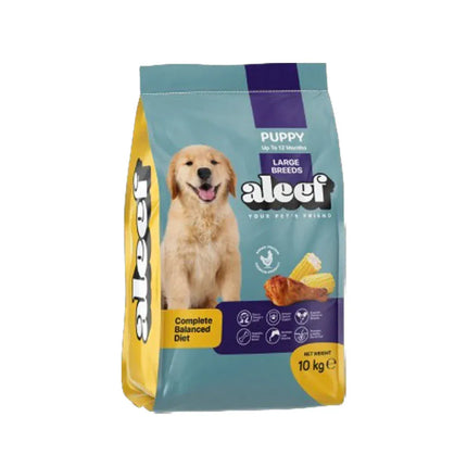 Aleef Dog Aleef Dry Food for puppy Dogs with with Chicken 10 kg