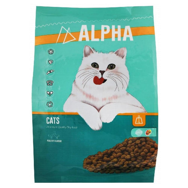 Alpha Cat Alpha Adult Cats Dry Food With Chicken 1Kg