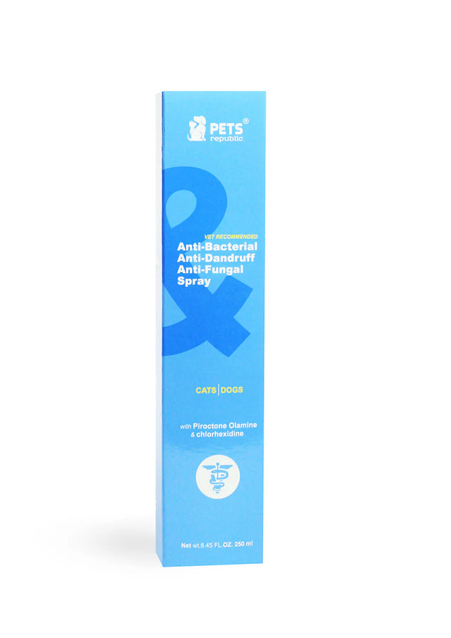 Pets Republic Antibacterial, Anti-Dandruff and Anti-Fungal Pet Spray 250 ml