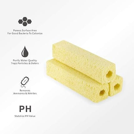Aquarium Fish Aquarium Filter Media Nano Taro Roll 3 Piece Pack