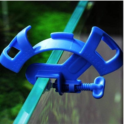Aquarium Fish Aquarium Hose Holder with Adjustable Clip Universal Mounting Frame and Tubing Support