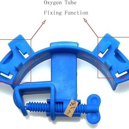 Aquarium Fish Aquarium Hose Holder with Adjustable Clip Universal Mounting Frame and Tubing Support