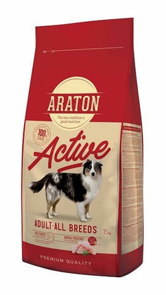 Araton Dog Araton Dry Food For Dogs Adult Active 15kg