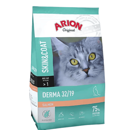 Arion Cat ARION Dry Food For Cat Original Derma 32/19 Salmon 7.5kg