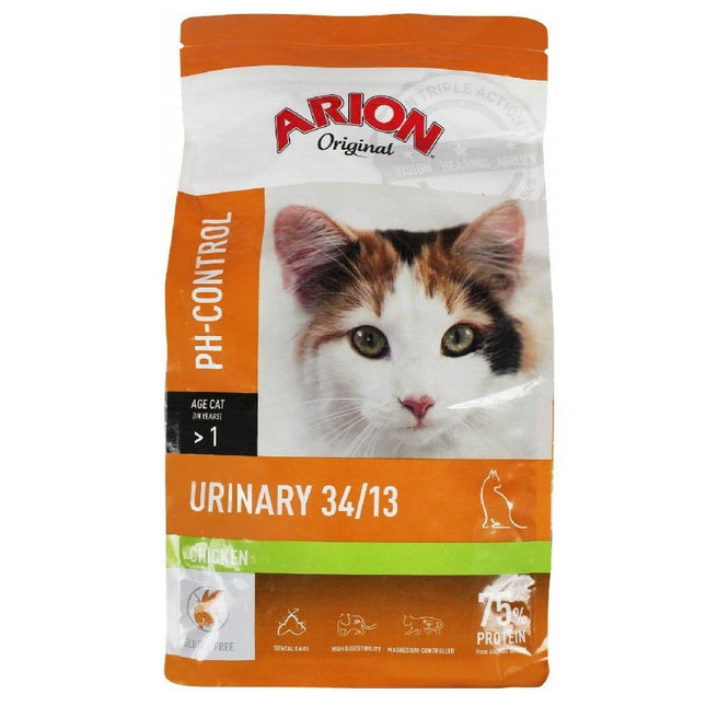 Arion Cat Arion Original Urinary 34/13 Dry Food for adult Cat with Chicken 2 kg