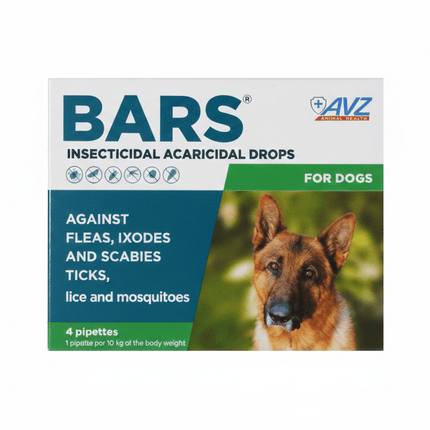 bars Dog BARS® Insecticidal Drops For Dogs From 20 Kg to 40 kg