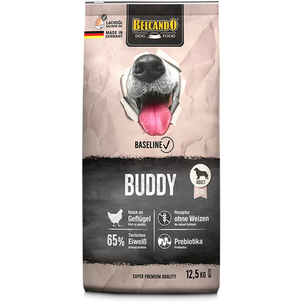 Belcando Baseline Buddy Dry Food with poultry for S to XL Breed Adult Dogs 12.5 kg