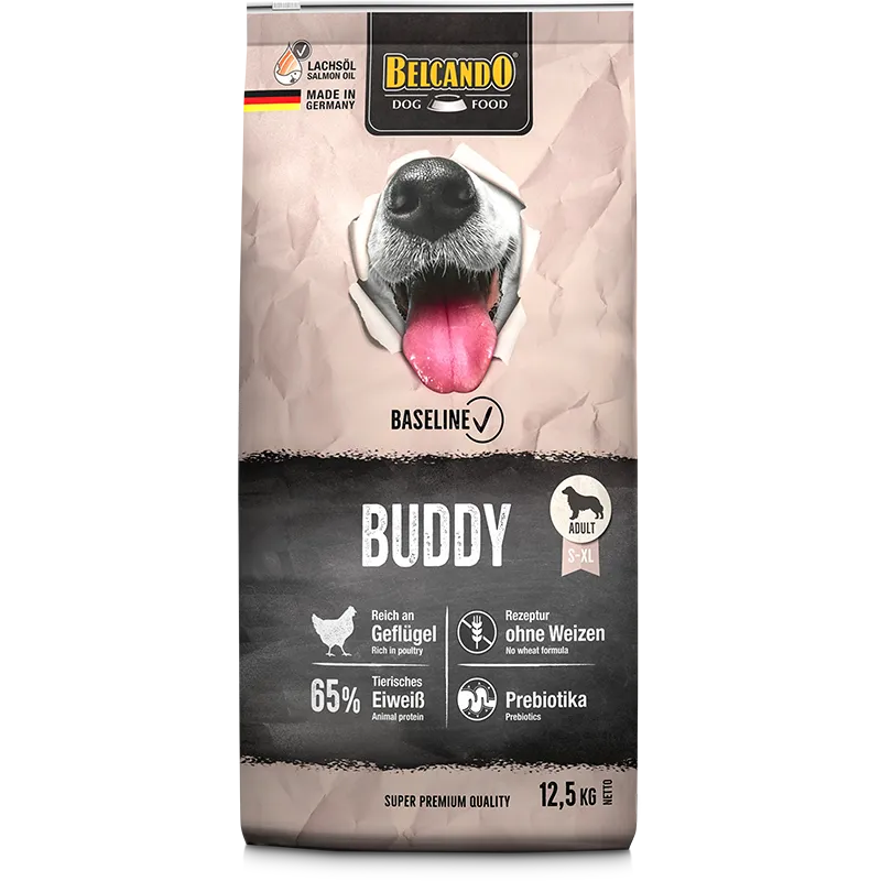 Belcando Baseline Buddy Dry Food with poultry for S to XL Breed Adult Dogs 12.5 kg