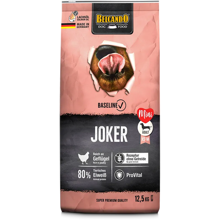 Belcando Baseline Joker Gf Dry Food for adult XS to M with Poultry 12.5 kg