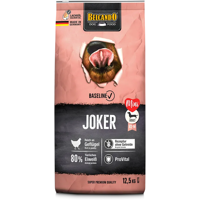 Belcando Baseline Joker Gf Dry Food for adult XS to M with Poultry 12.5 kg