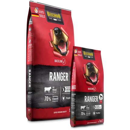 Belcando Baseline Ranger Gf Dry Food for adult S to XL with beef 12.5 kg