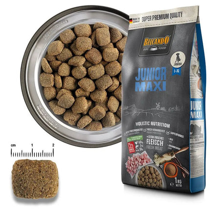 Belcando Junior Maxi Dry Food with Meat for Large to XL Breed Dogs 4 kg