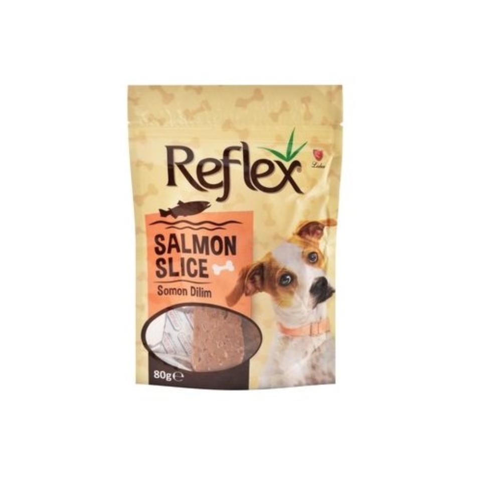 Reflex Salmon Slice Treats for Adult Dogs 80 gr