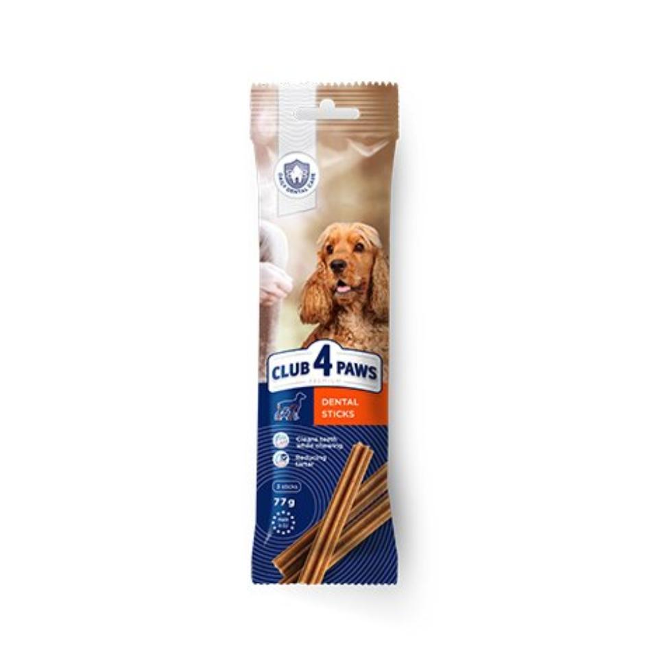 Club 4 Paws Dental Stick Dog Treats 3 pes