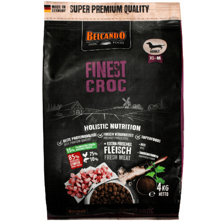 Belcando Dog Belcando Adult Finest Croc Dog Dry Food  XS-M 4 kg