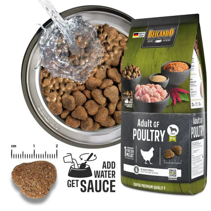 Belcando Dog Belcando Adult GF Poultry Super Premium Dog Food M -XL 1 kg