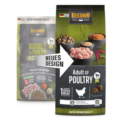Belcando Dog Belcando Adult GF Poultry Super Premium Dog Food M -XL 1 kg