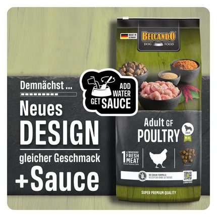 Belcando Dog Belcando Adult GF Poultry Super Premium Dog Food M -XL 1 kg