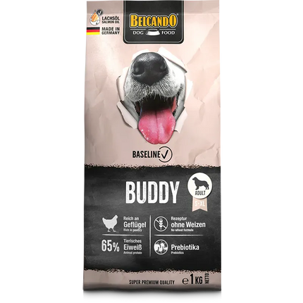 Belcando Dog Belcando Baseline Buddy Dry Food with poultry for S to XL Breed Adult Dogs 1 kg