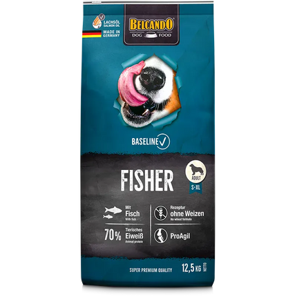 Belcando Dog Belcando Baseline Fisher Dry Food with Fisher for S to XL Breed Adult Dogs 12.5 kg