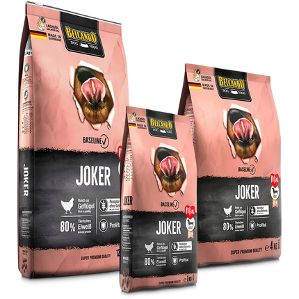 Belcando Dog Belcando Baseline Joker Gf Dry Food for adult XS to M with Poultry 1 kg