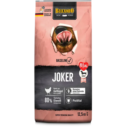Belcando Dog Belcando Baseline Joker Gf Dry Food for adult XS to M with Poultry 12.5 kg