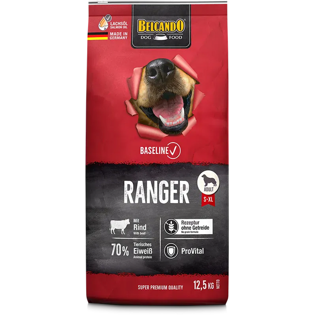 Belcando Dog Belcando Baseline Ranger Gf Dry Food for adult S to XL with beef 12.5 kg