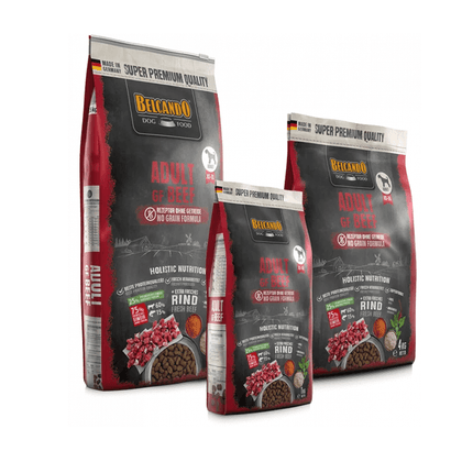 Belcando Dog Belcando Dog Adult Gf Beef Dry Food  XS-XL 12.5Kg
