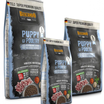 Belcando Dog Belcando Dry Food With poultry meat for XS to XL Breed Puppies 4 kg